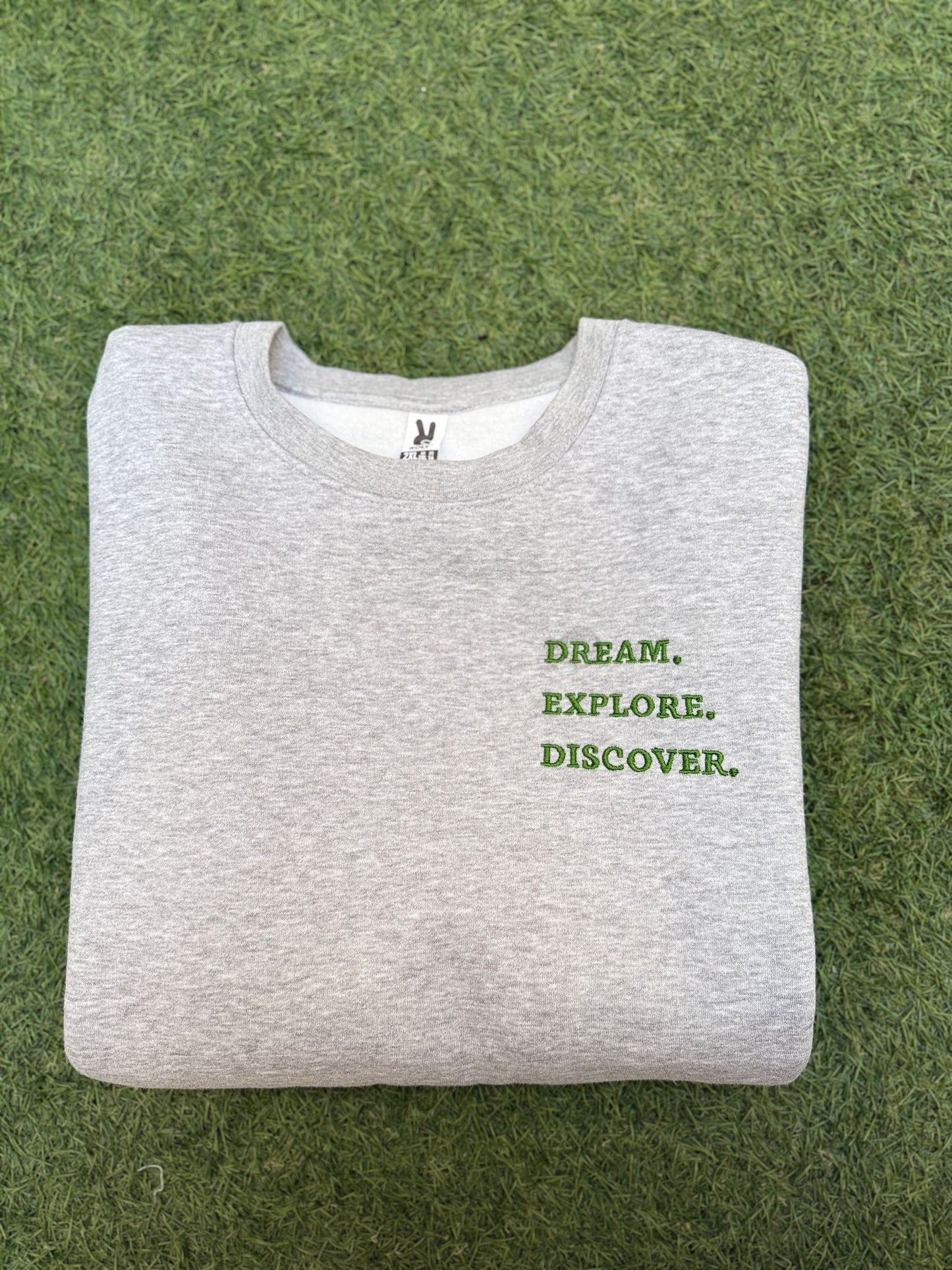 Sudadera gris