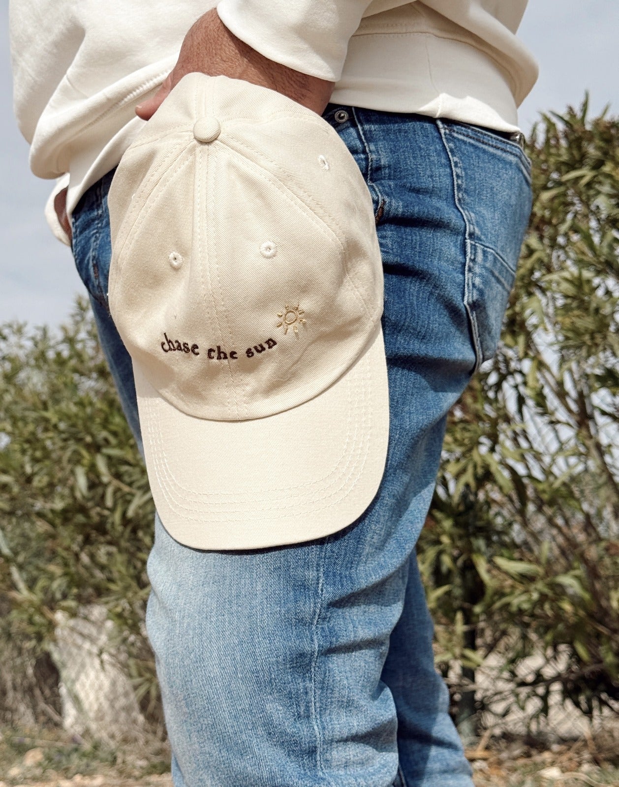 Gorra beige