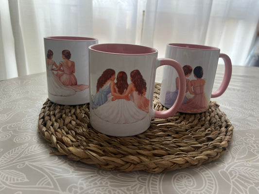 Taza personalizada para dama de honor